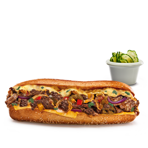 Philly Cheesesteak Menü Produktbild